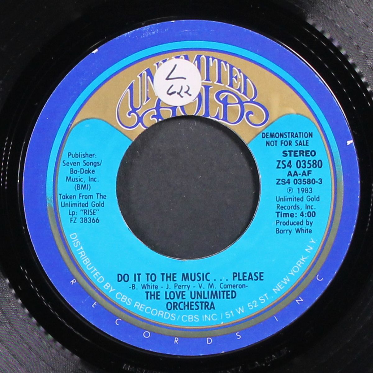 do it to the music...please / same by LOVE UNLIMITED ORCHESTRA