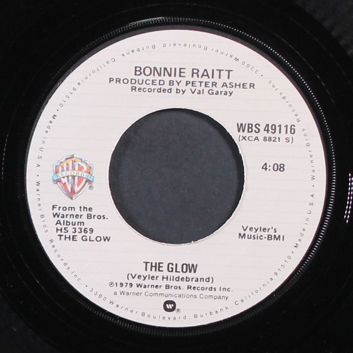 you're gonna get what's coming / the glow by BONNIE RAITT