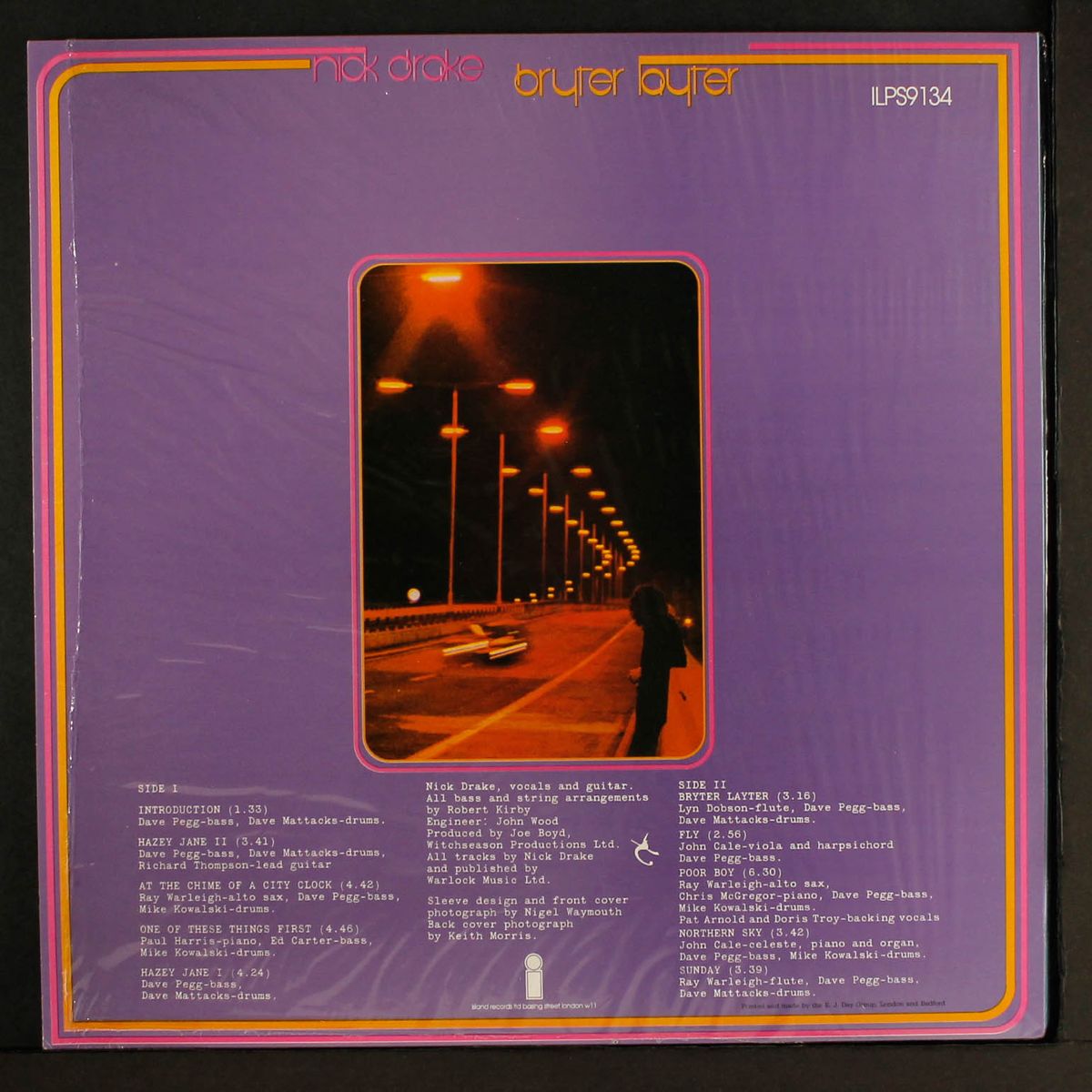 bryter layter by NICK DRAKE