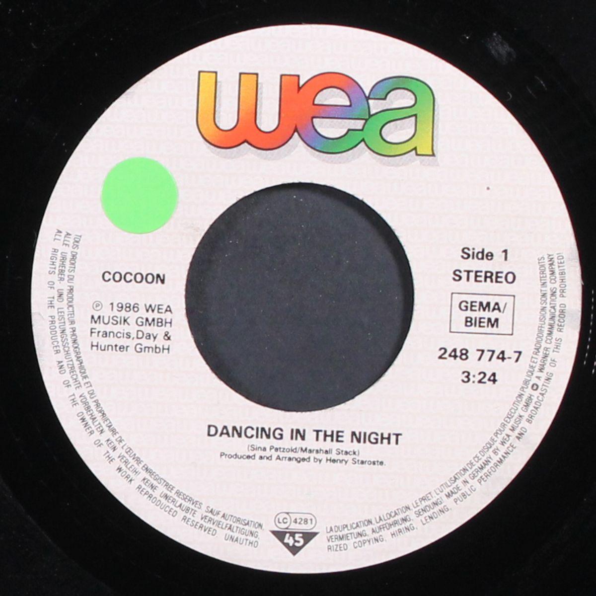 dancing in the night by COCOON