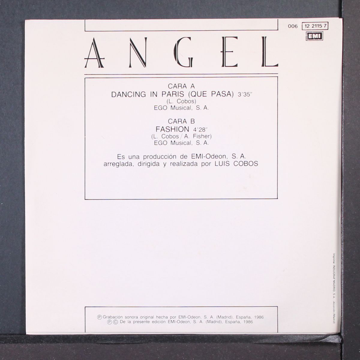 dancing in paris by ANGEL