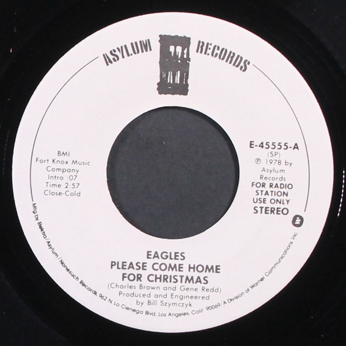 please come home for christmas by EAGLES