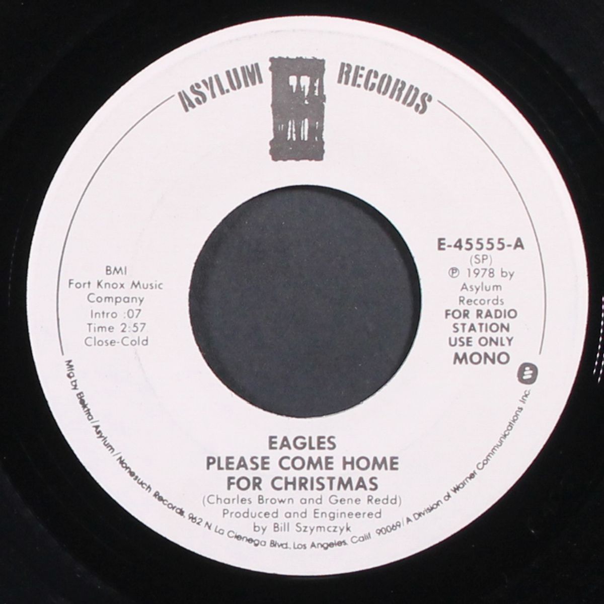 please come home for christmas by EAGLES