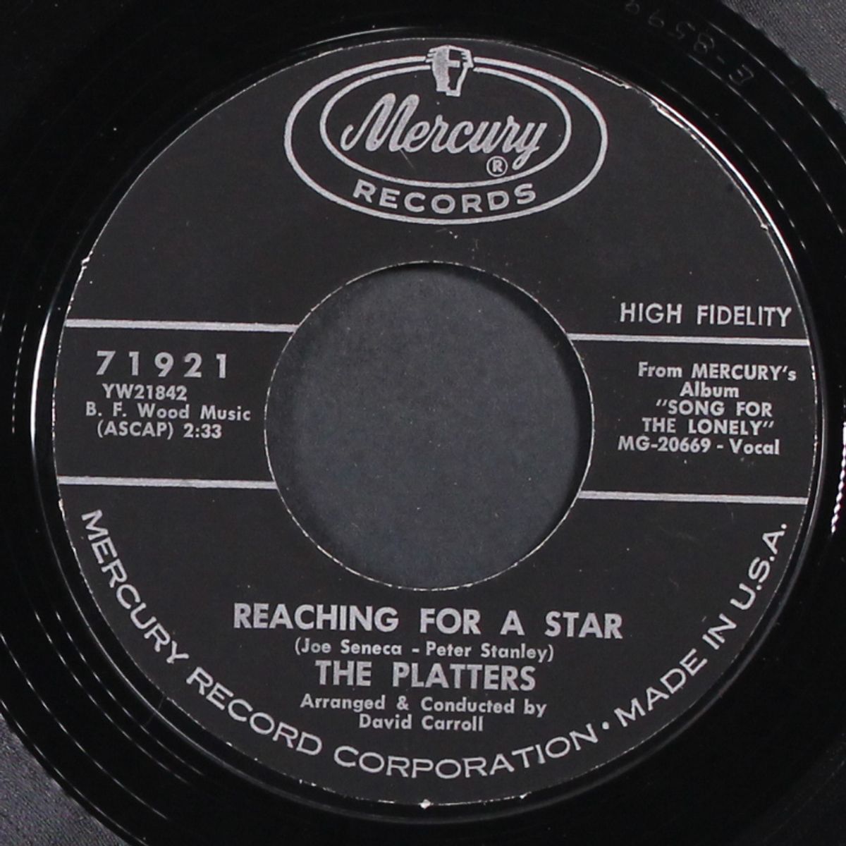 it's magic / reaching for a star by PLATTERS