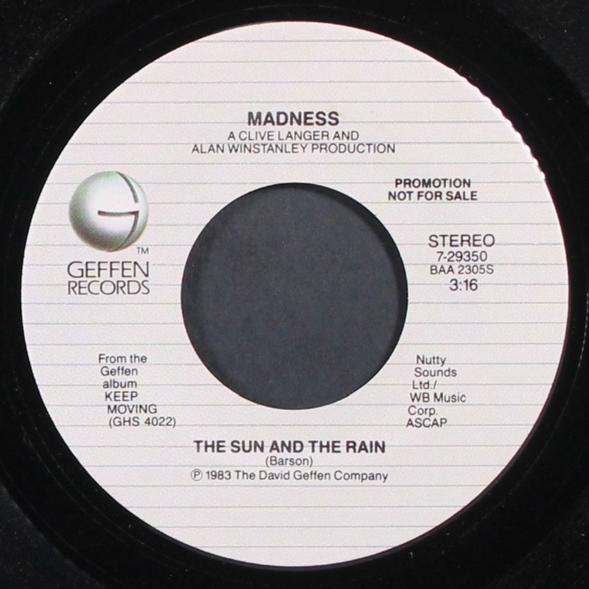 the sun and the rain / same by MADNESS