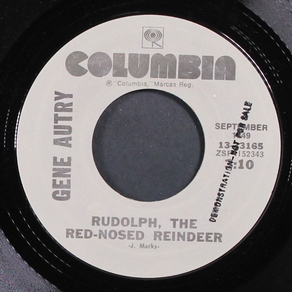rudolph, the red-nosed reindeer / here comes santa claus by GENE AUTRY