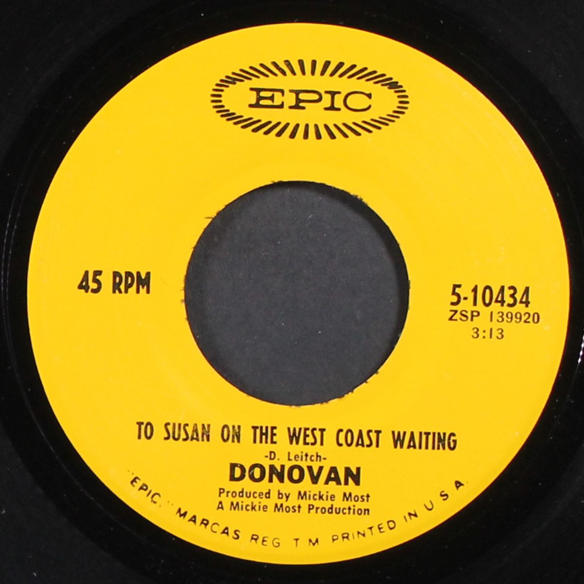 atlantis / to susan on the west coast waiting by DONOVAN
