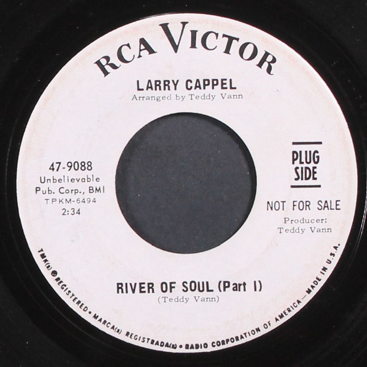 hush, hush / river of soul (part 1) by LARRY CAPPEL