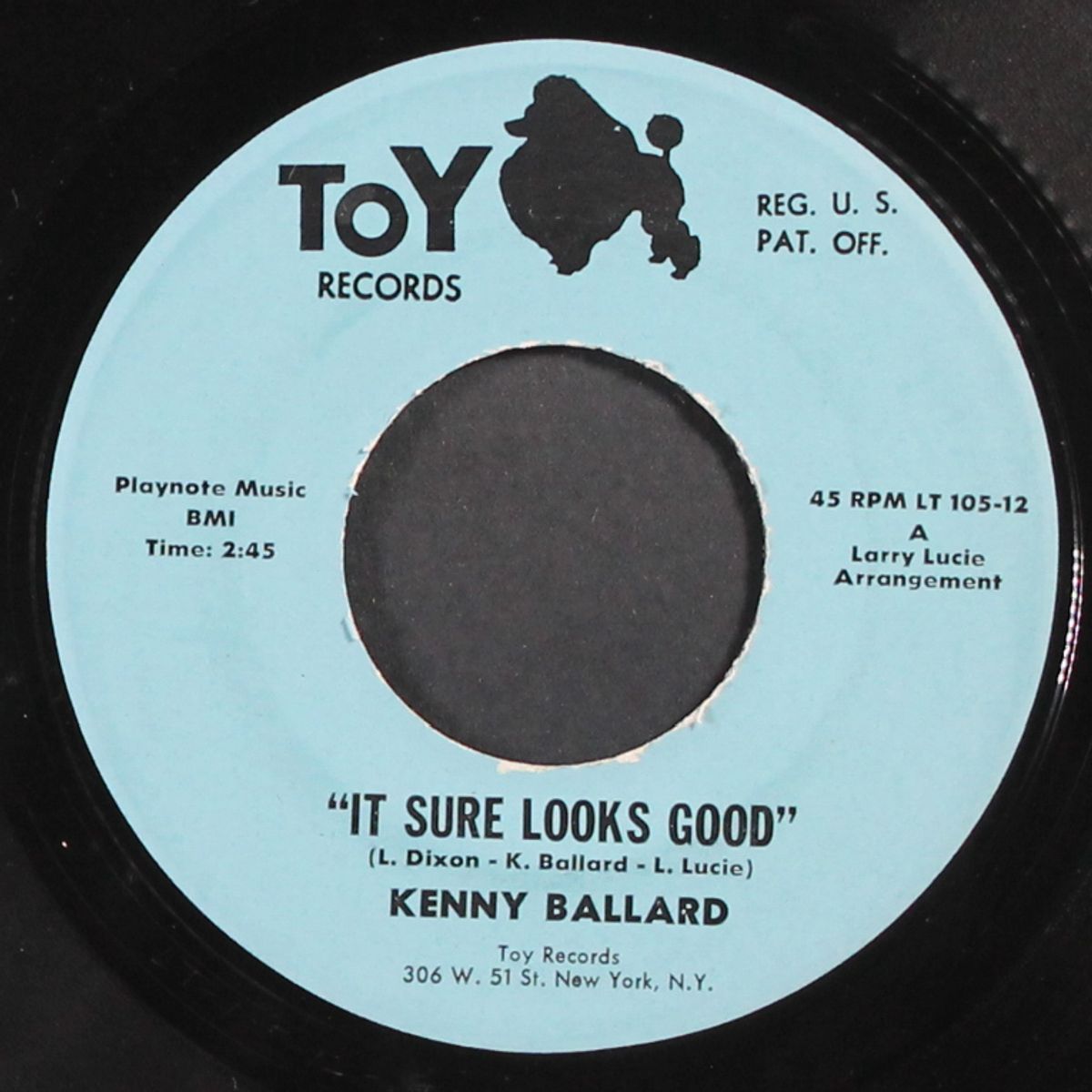 i wanna love you / it sure looks good by KENNY BALLARD