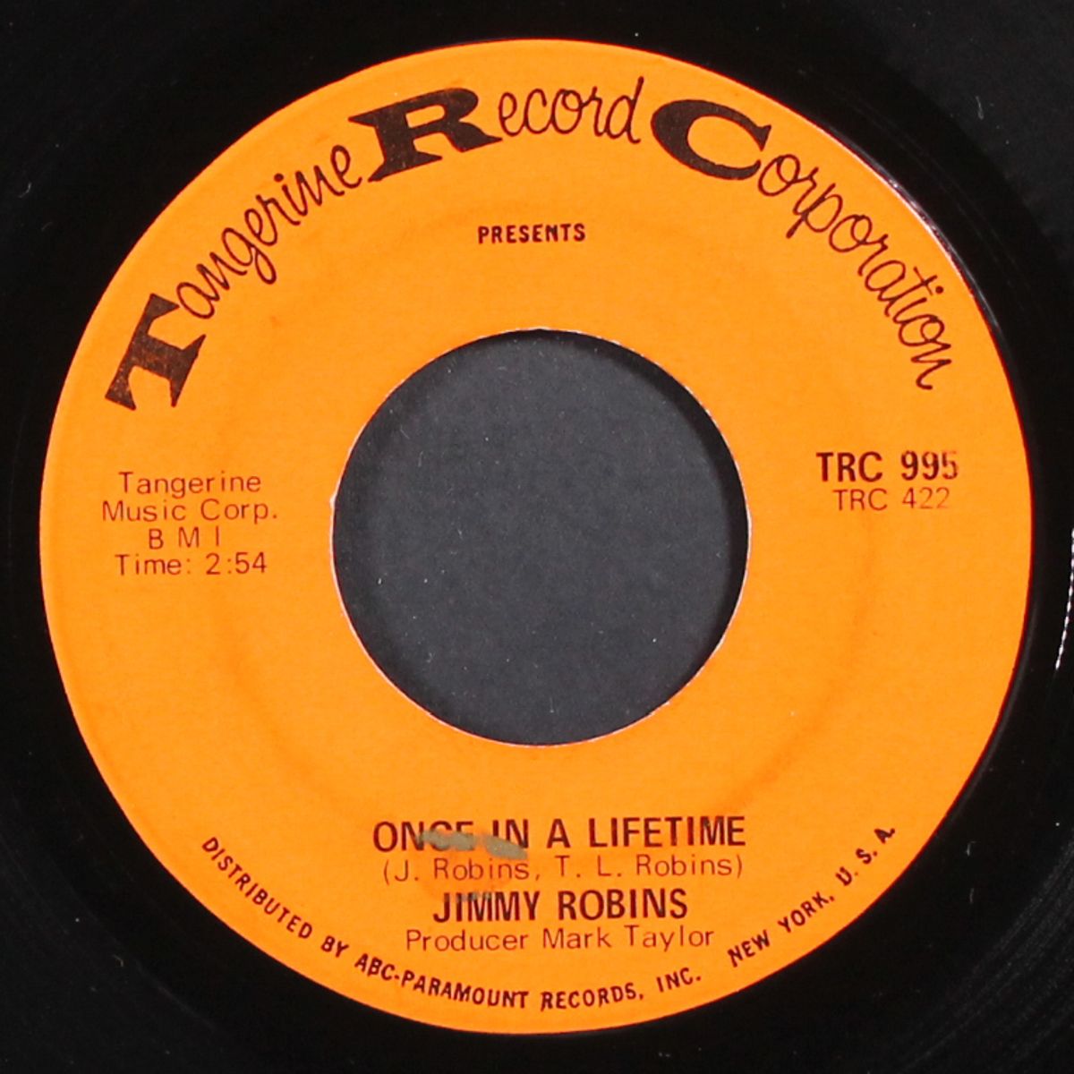 lonely street / once in a lifetime by JIMMY ROBINS