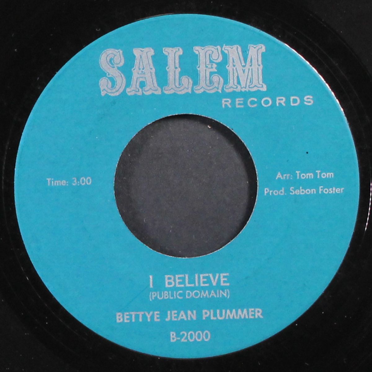baby i want you back / i believe by BETTYE JEAN PLUMMER