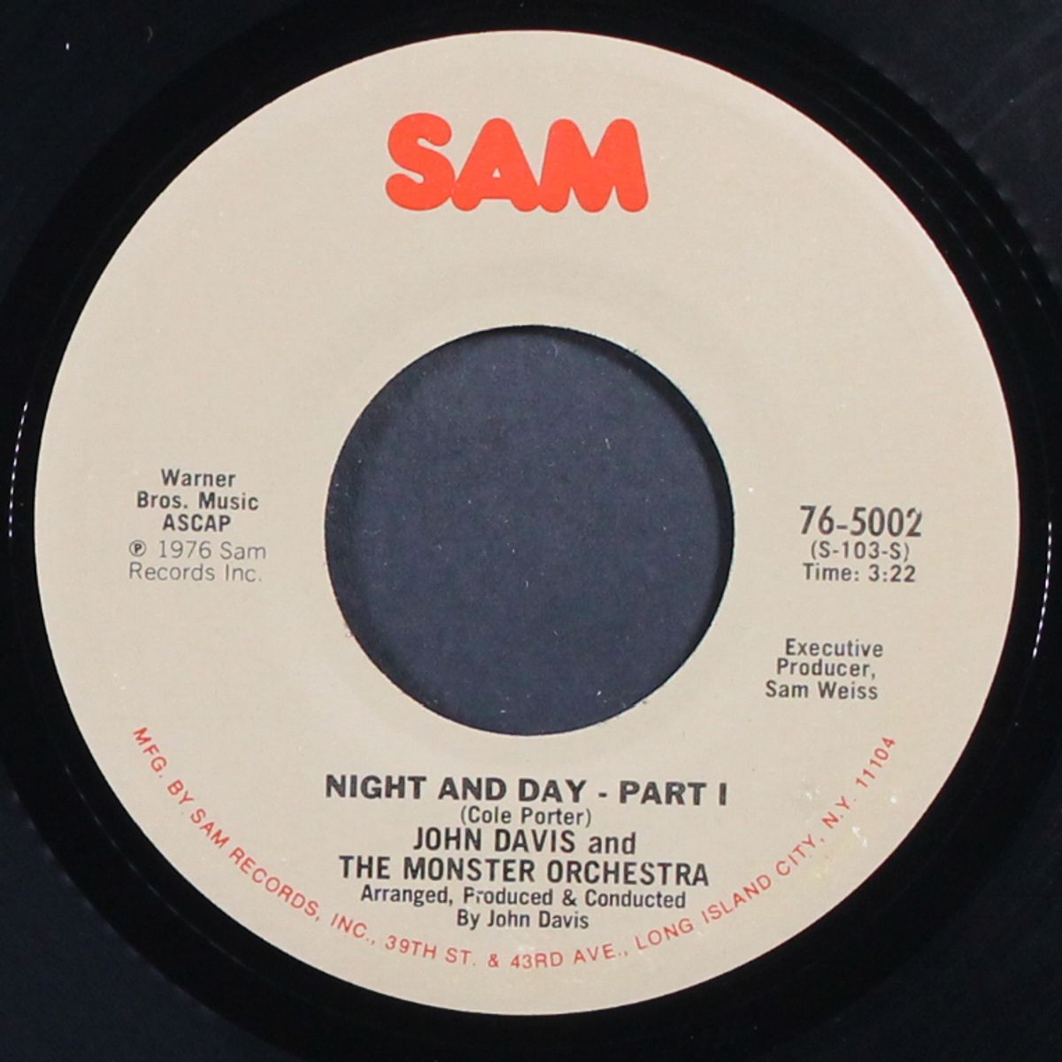 night & day / disco version by JOHN DAVIS & MONSTER ORCHESTRA