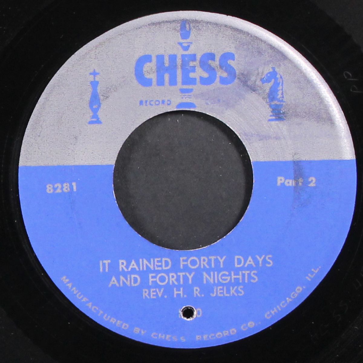 it rained forty days and forty nights by REV. H.R. JELKS
