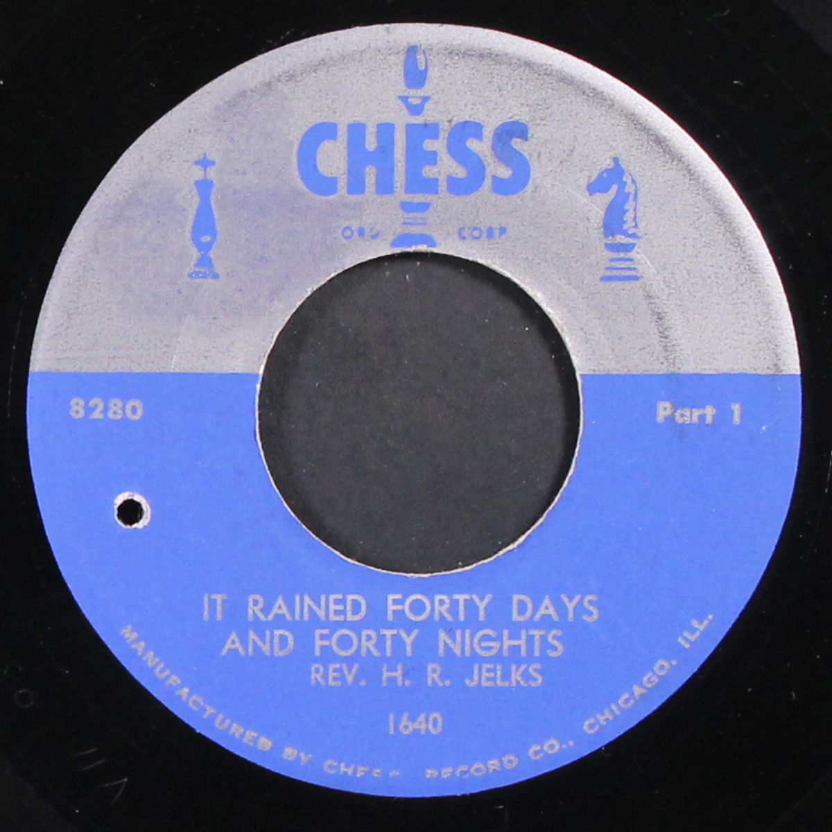 it rained forty days and forty nights by REV. H.R. JELKS