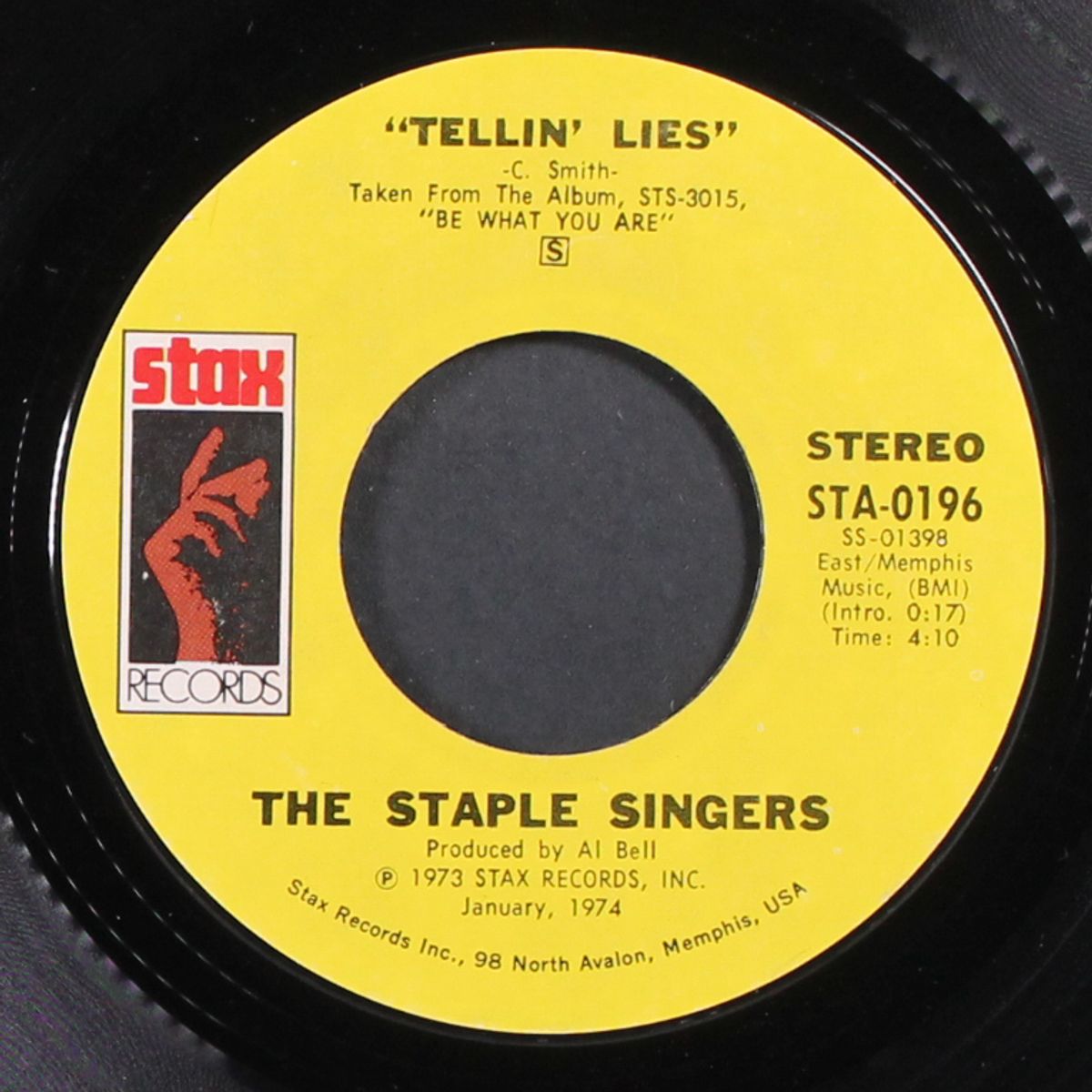 touch a hand make a friend by STAPLE SINGERS