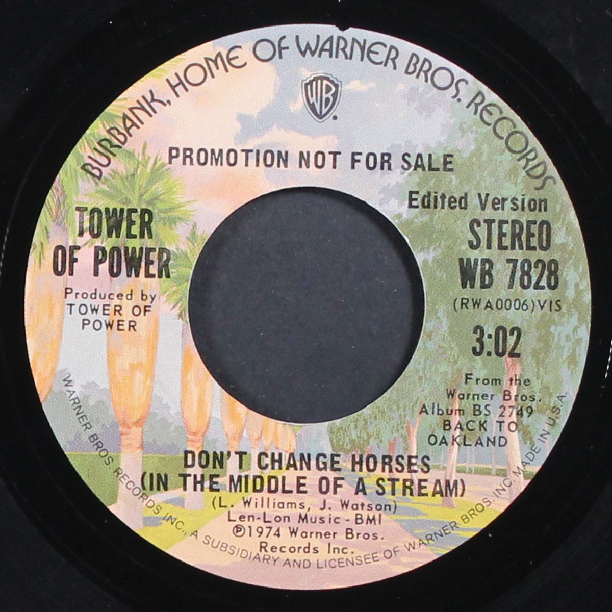 don't change horses / i got the chop by TOWER OF POWER