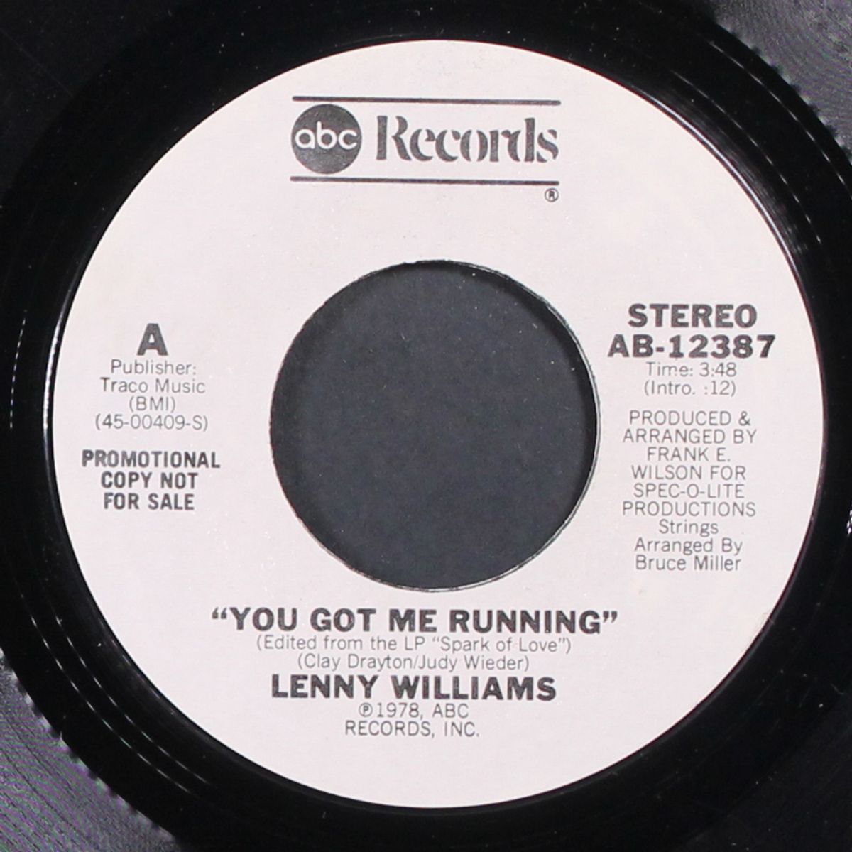 you got me running / mono by LENNY WILLIAMS