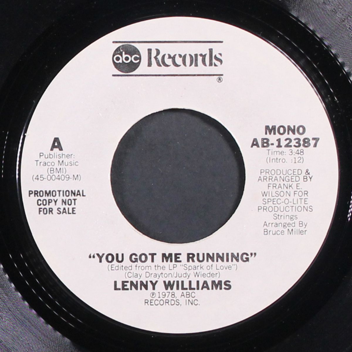you got me running / mono by LENNY WILLIAMS