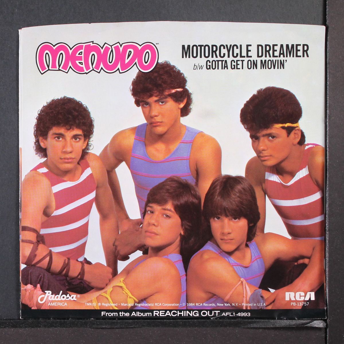 motorcycle dreamer / same by MENUDO