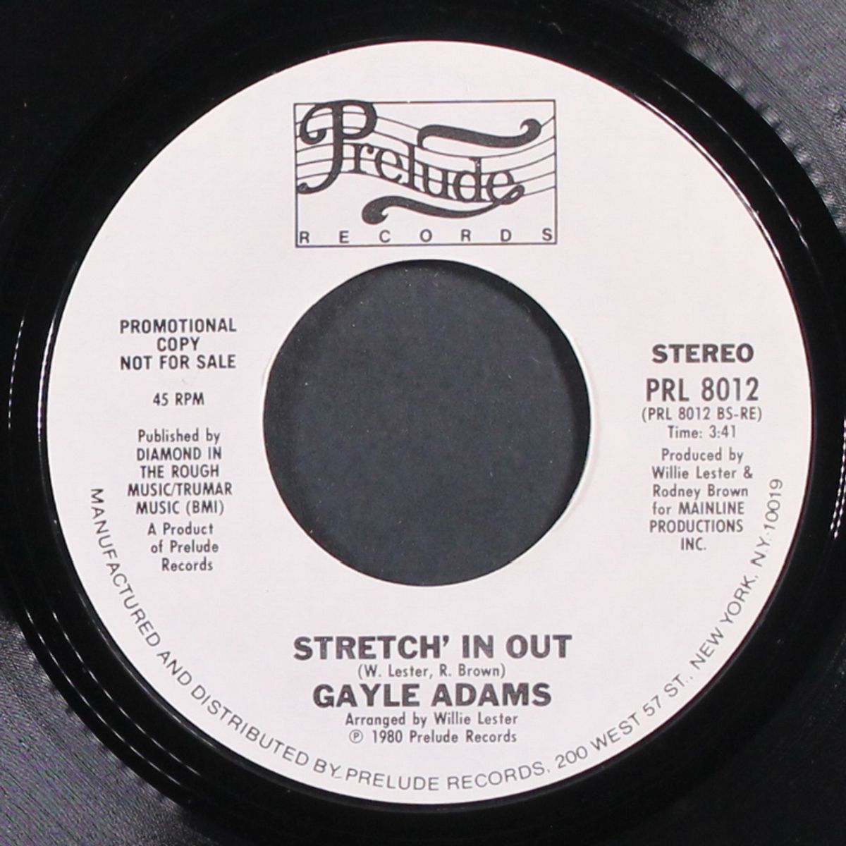 stretch' in out / same by GAYLE ADAMS