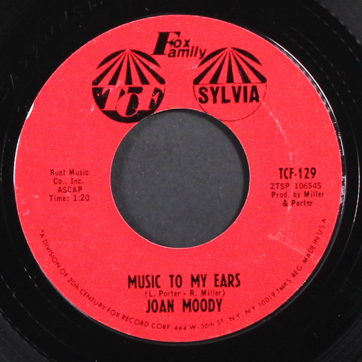 music to my ears / lend a helpin' heart by JOAN MOODY