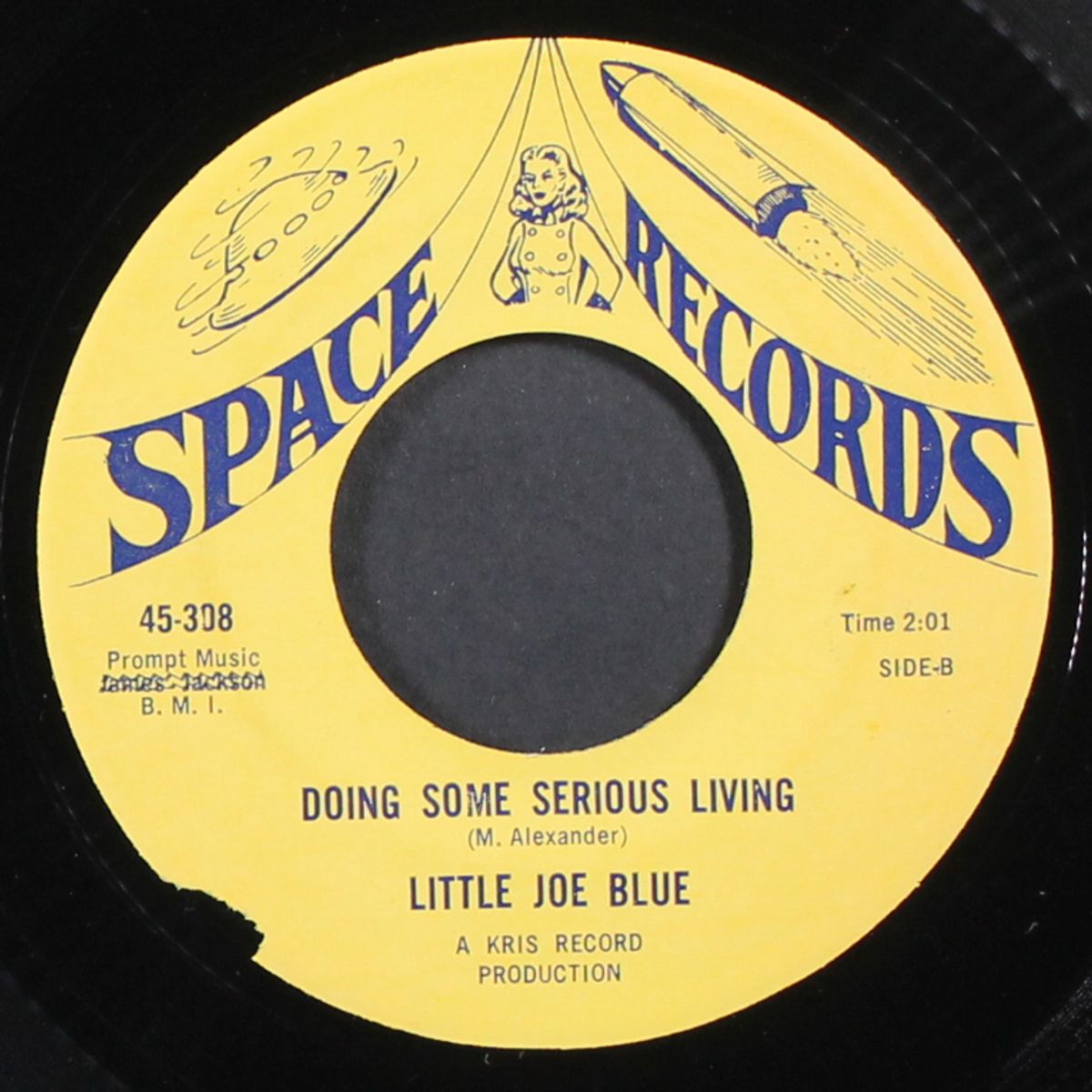 lonesome feeling / some serious living by LITTLE JOE BLUE