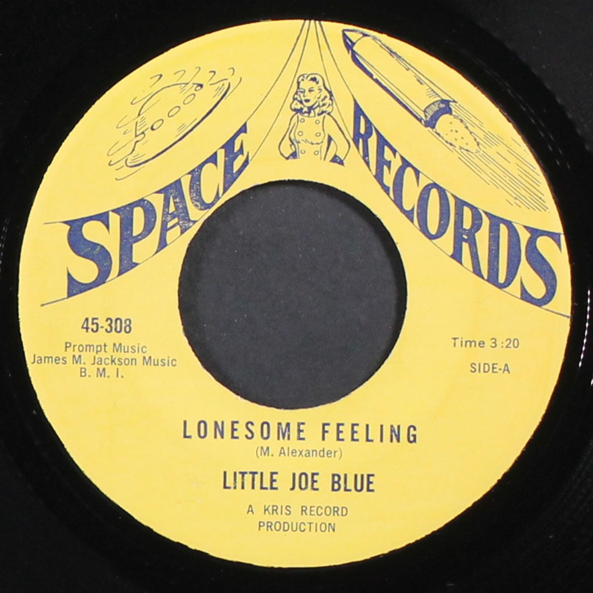 lonesome feeling / some serious living by LITTLE JOE BLUE