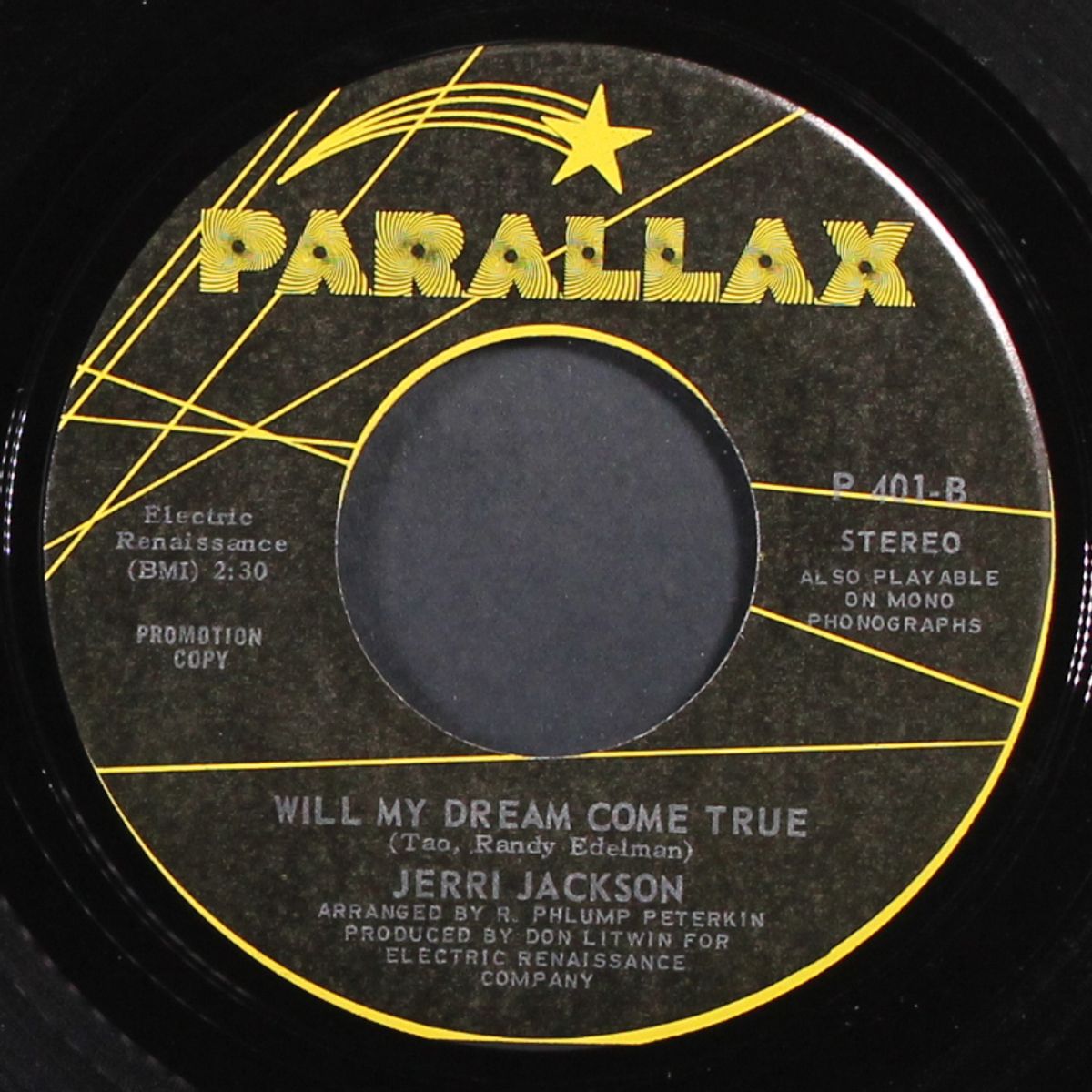 love me / will my dream come true by JERRI JACKSON
