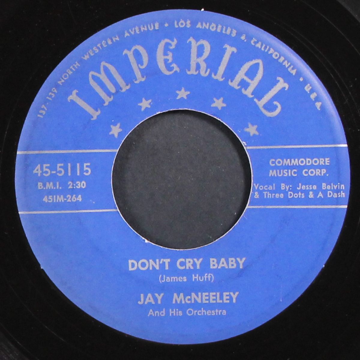 all that wine is gone / don't cry baby by JAY MCNEELY