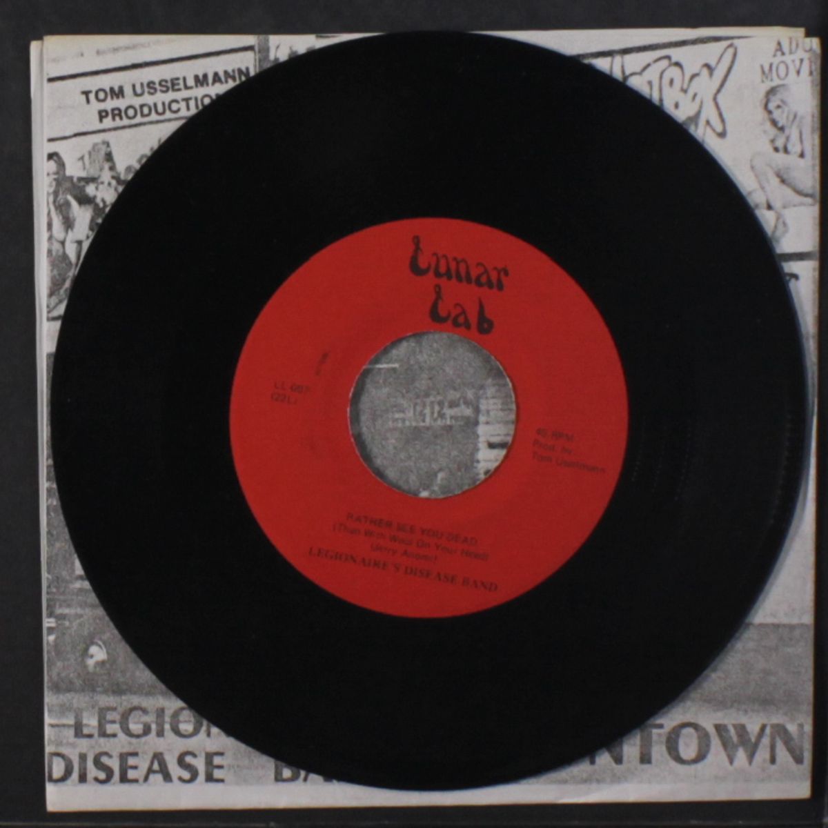 rather see you dead / downtown by LEGIONAIRE'S DISEASE BAND