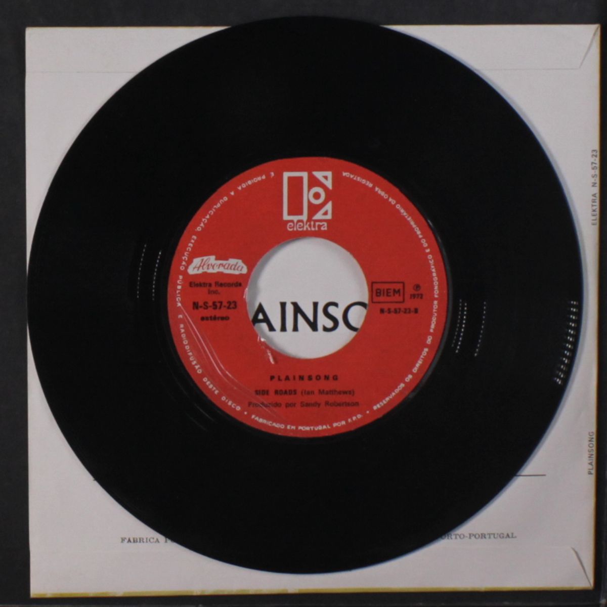 yo-yo man / side roads by PLAINSONG