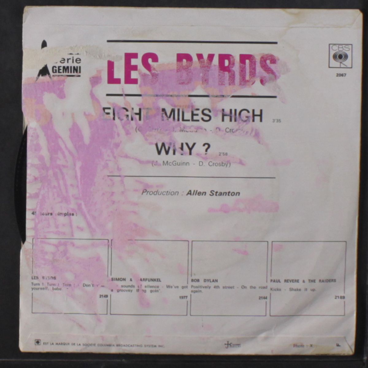 eight miles high / why by BYRDS