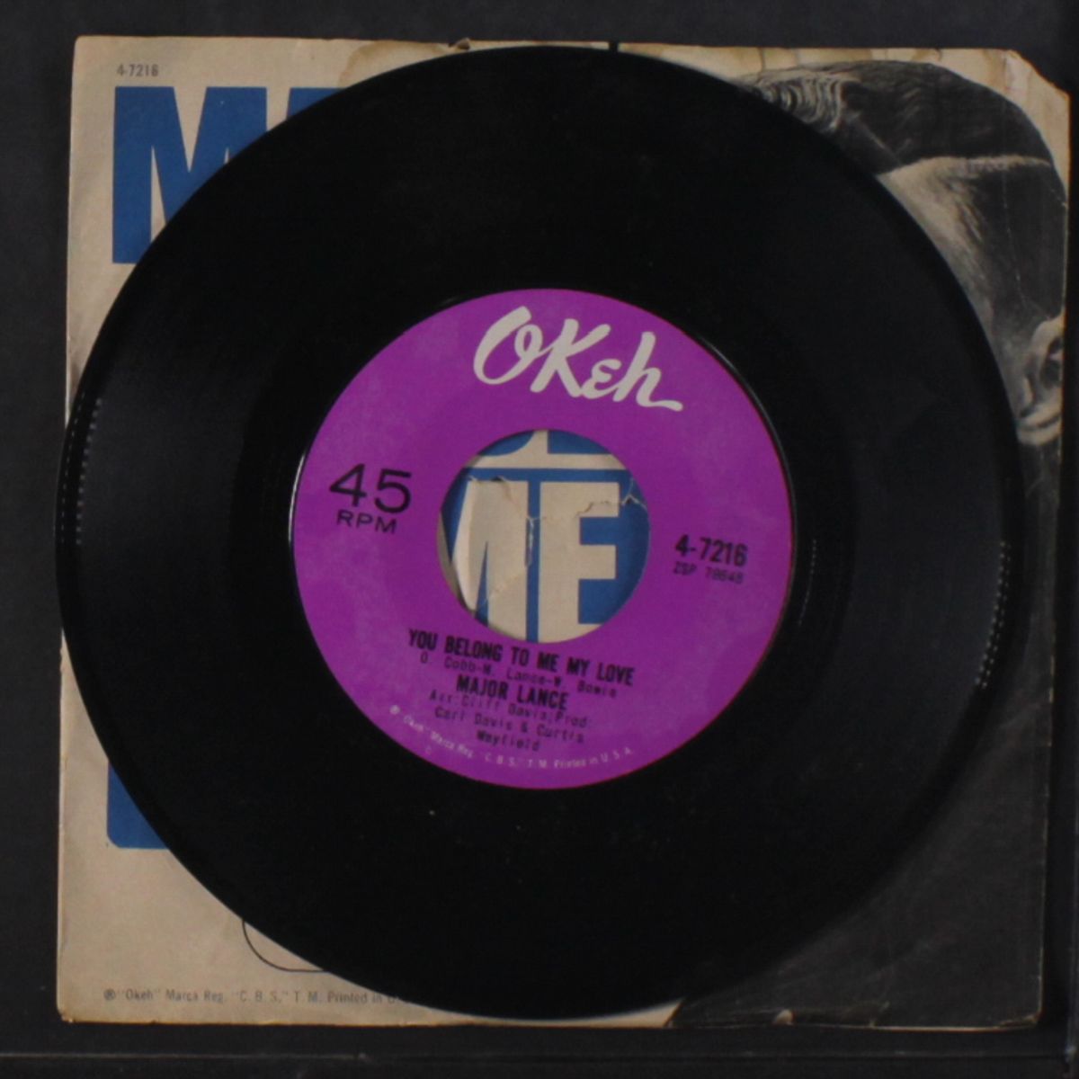 come see / you belong to me my love by MAJOR LANCE