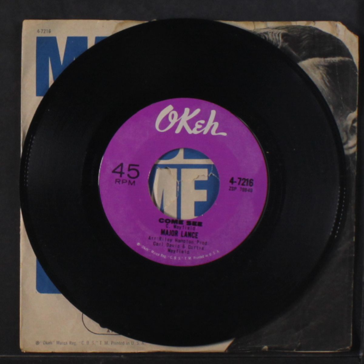 come see / you belong to me my love by MAJOR LANCE