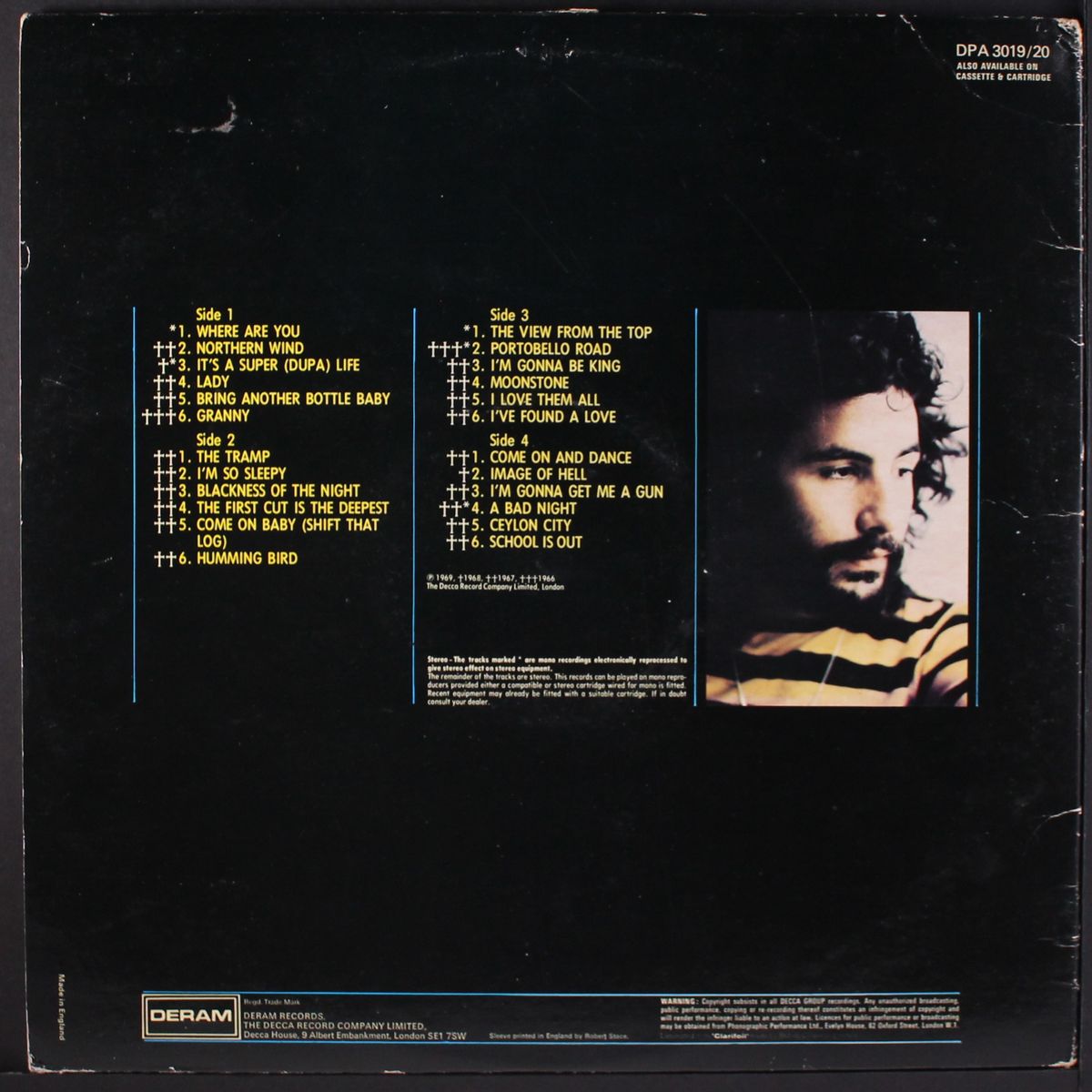view from the top by CAT STEVENS