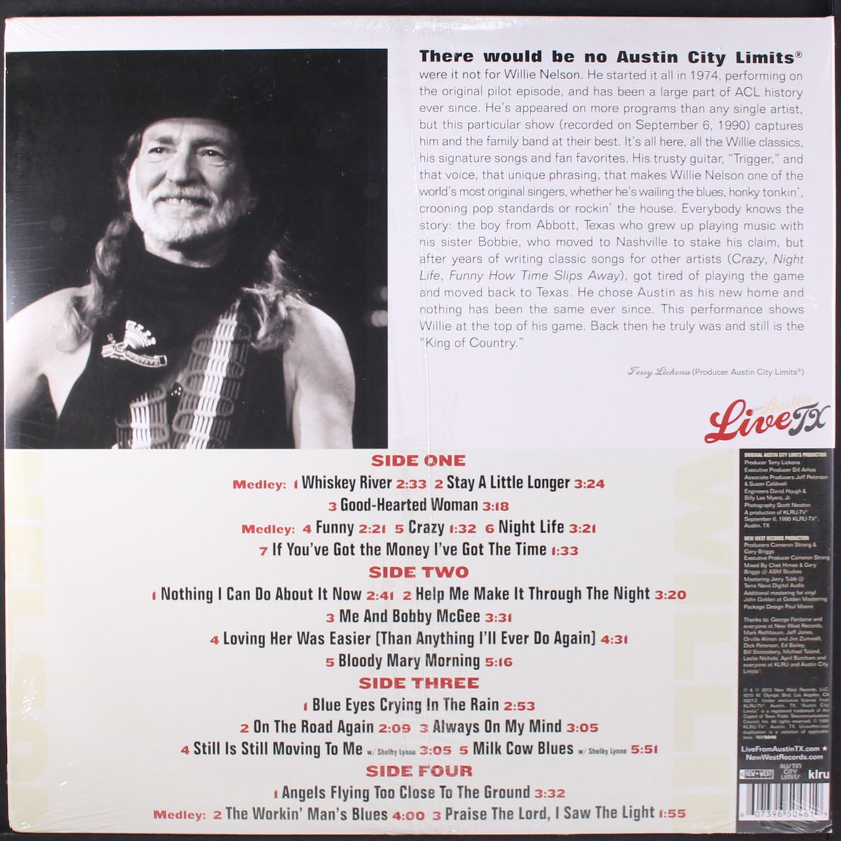 live from austin texas by WILLIE NELSON