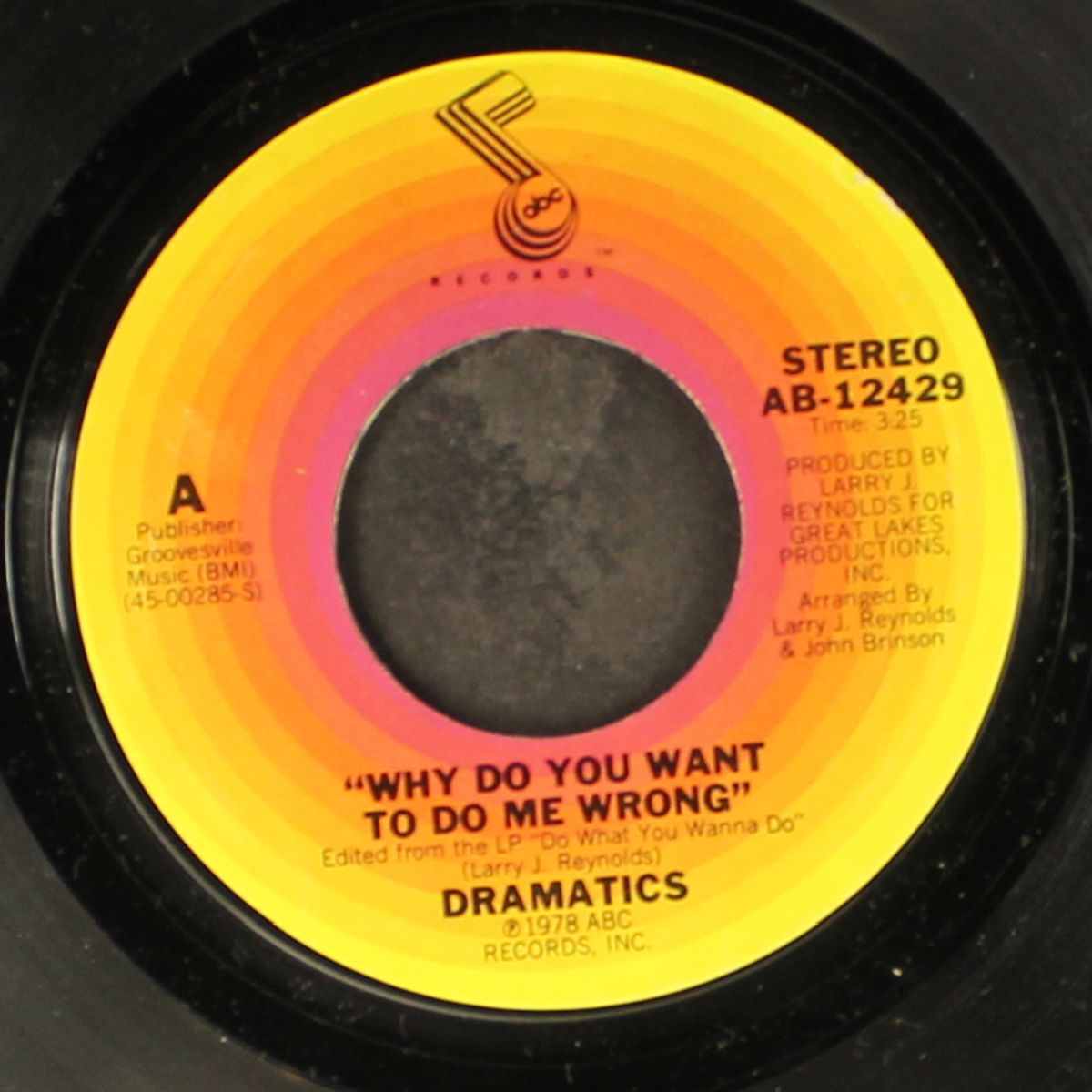 why do you want to do me wrong / yo' love by DRAMATICS