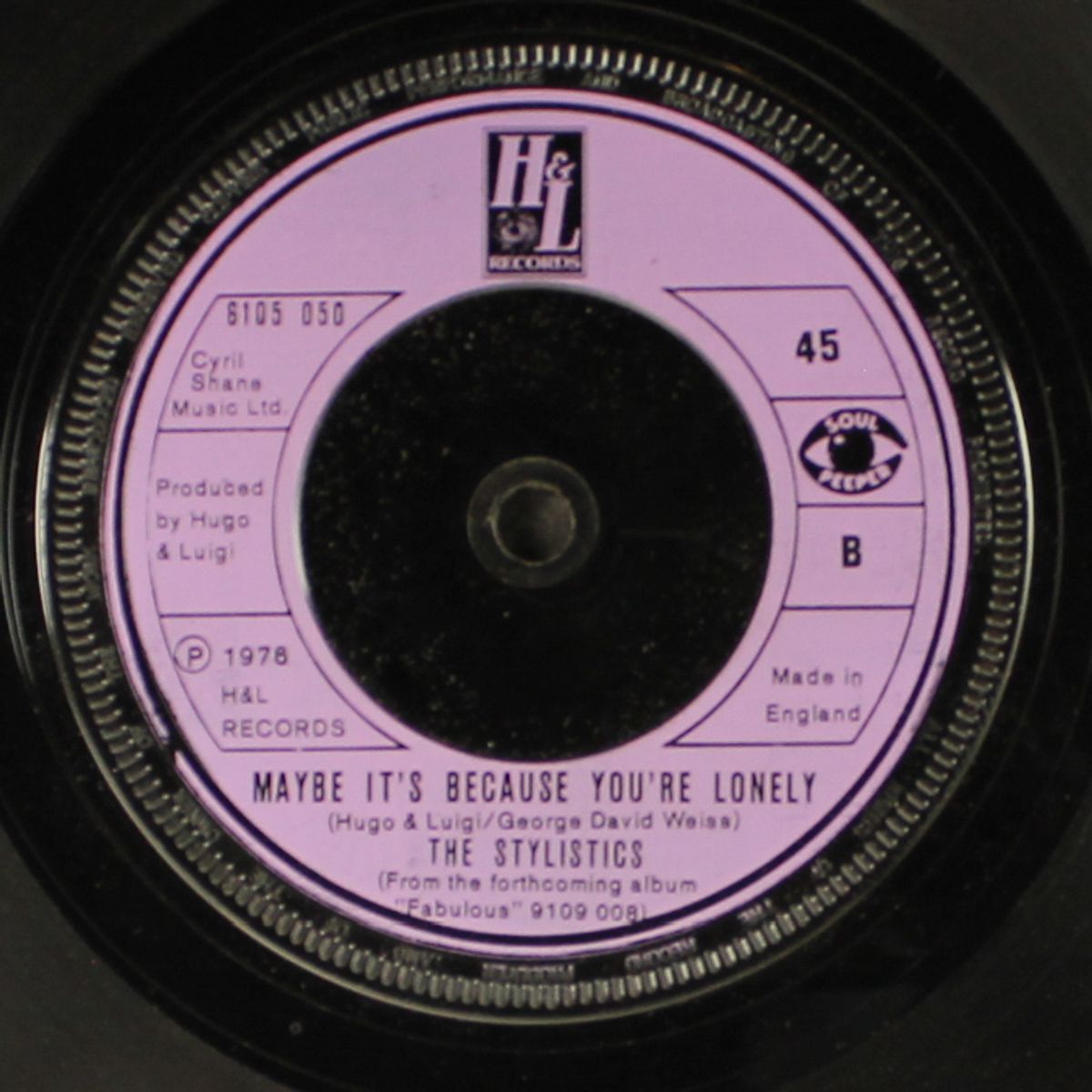 can't help falling in love by STYLISTICS