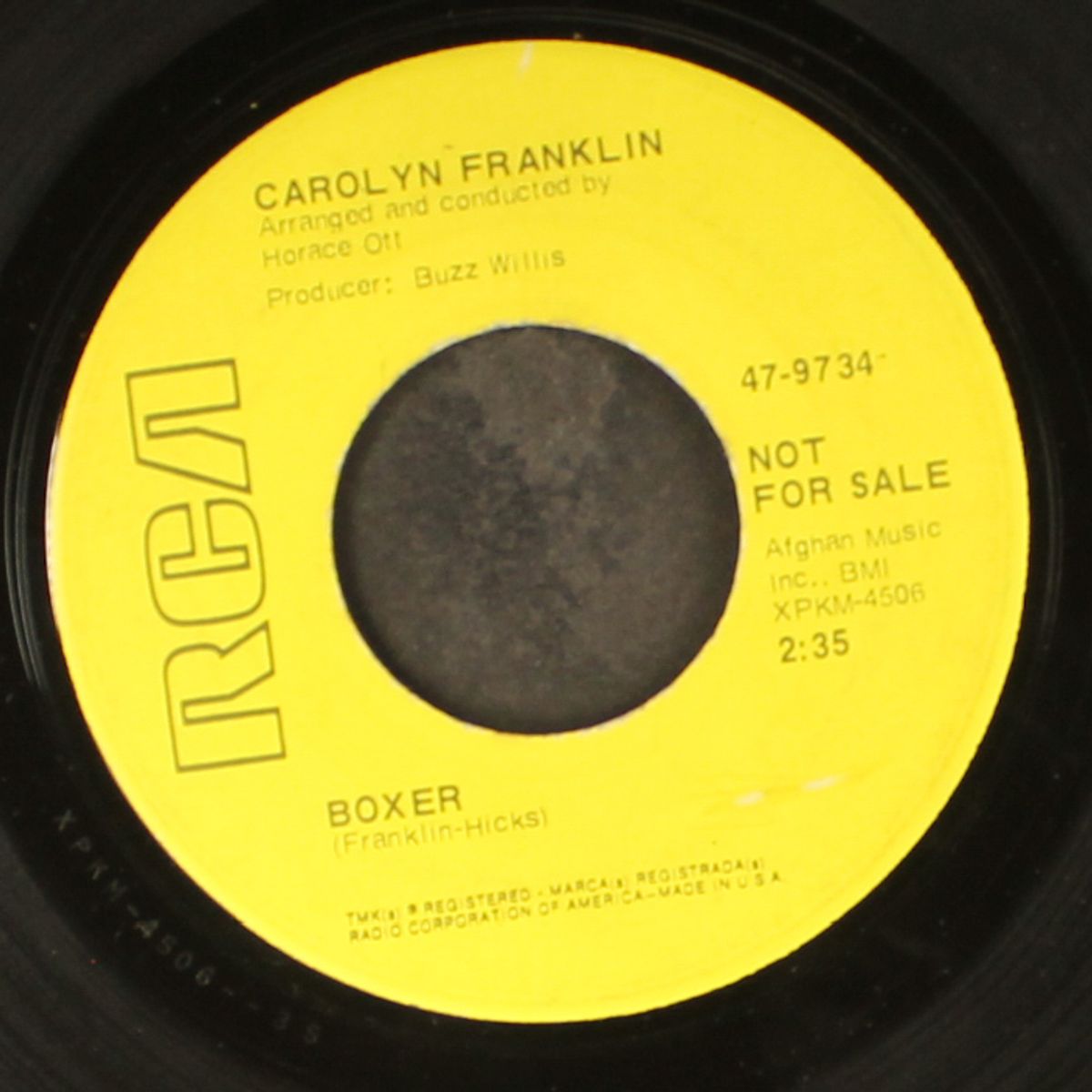 i don't want to lose you / boxer by CAROLYN FRANKLIN