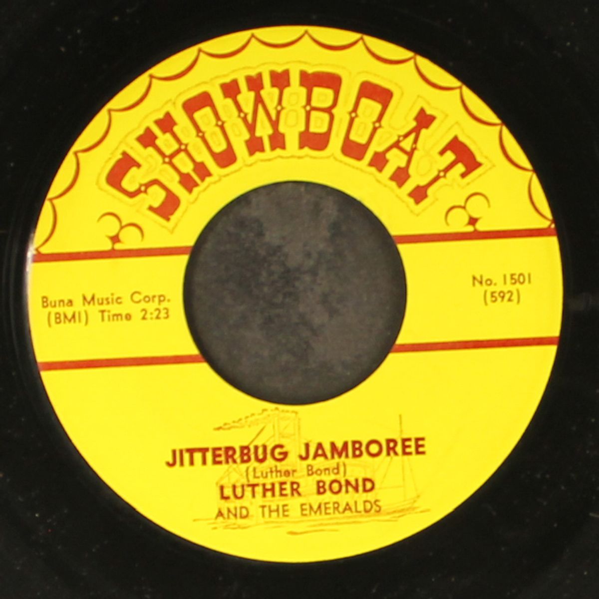 gold will never do / jitterbug jamboree by LUTHER BOND & EMERALDS