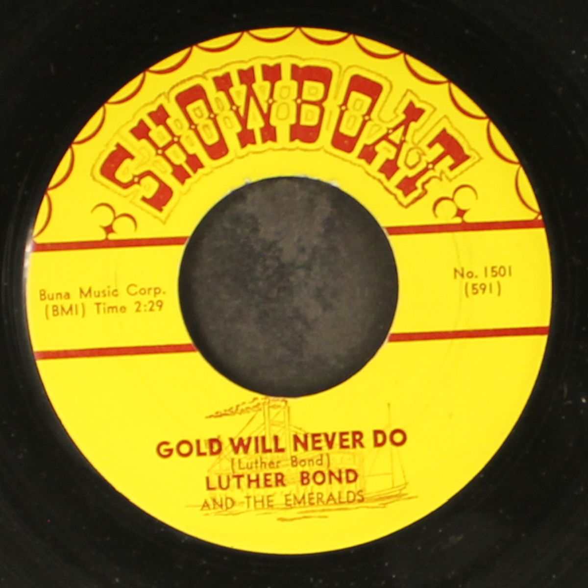 gold will never do / jitterbug jamboree by LUTHER BOND & EMERALDS