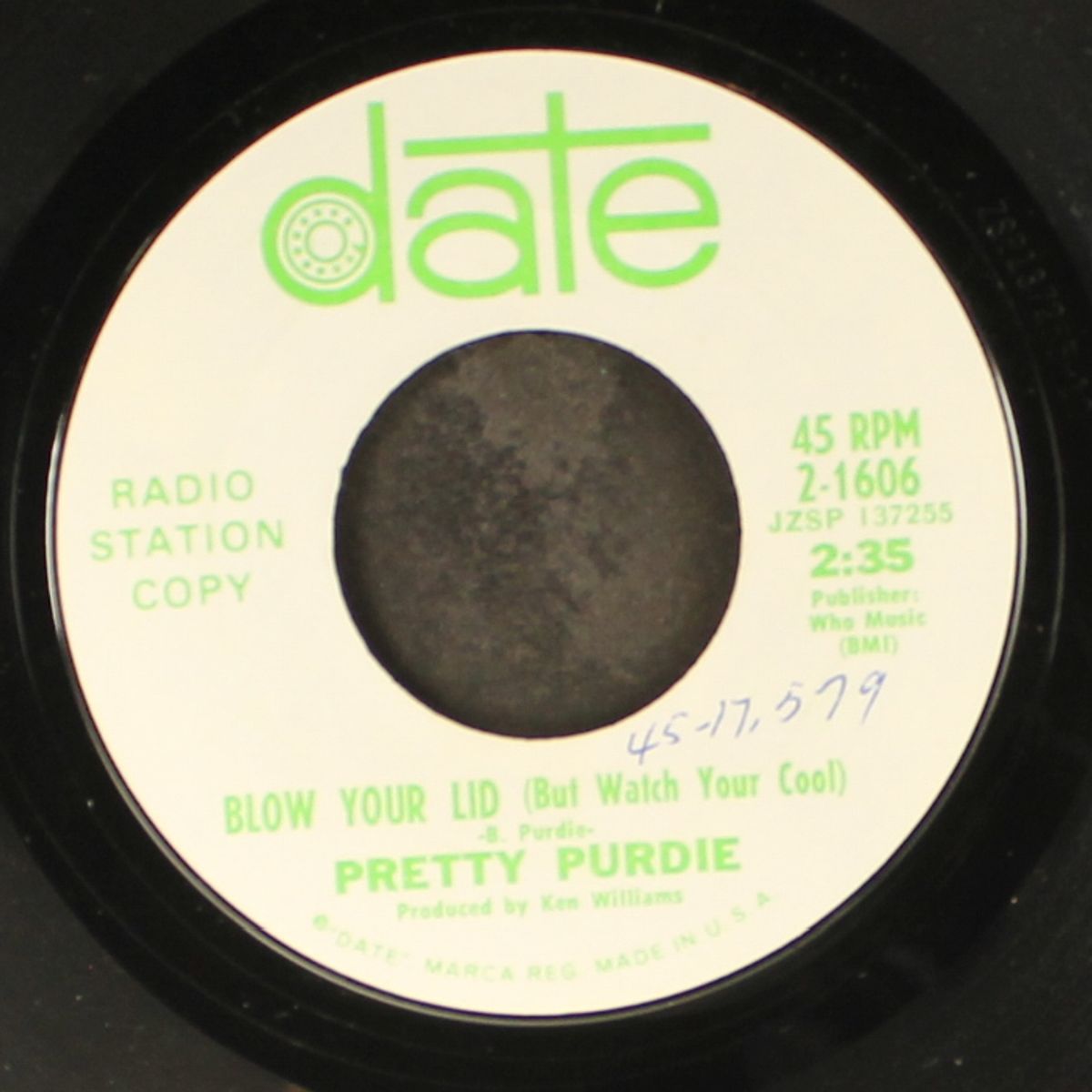 soul clappin' / blow your lid by PRETTY PURDIE
