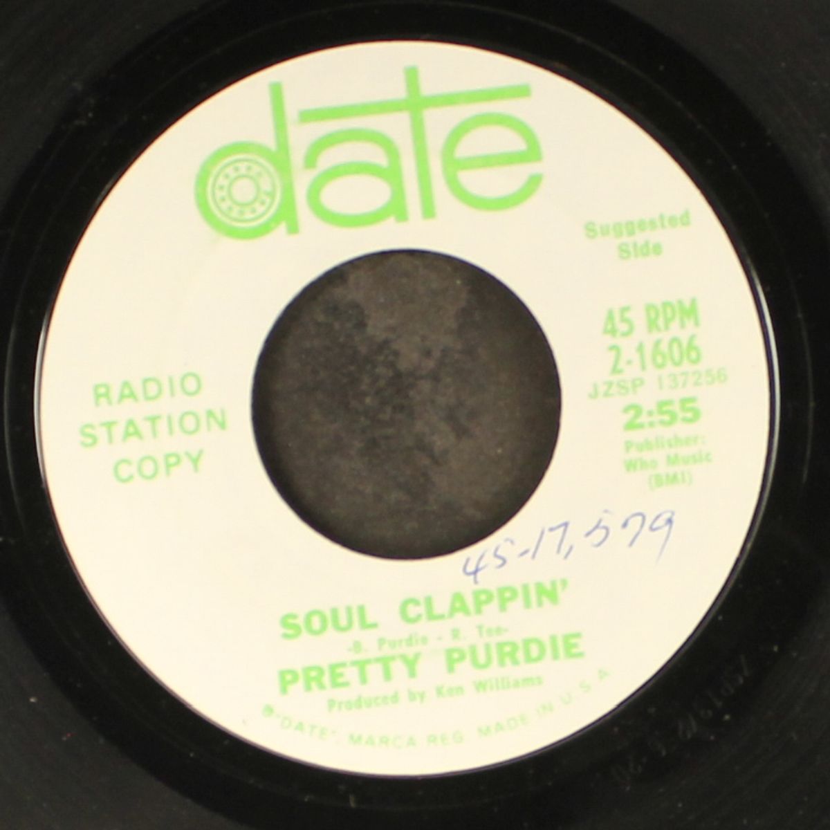 soul clappin' / blow your lid by PRETTY PURDIE