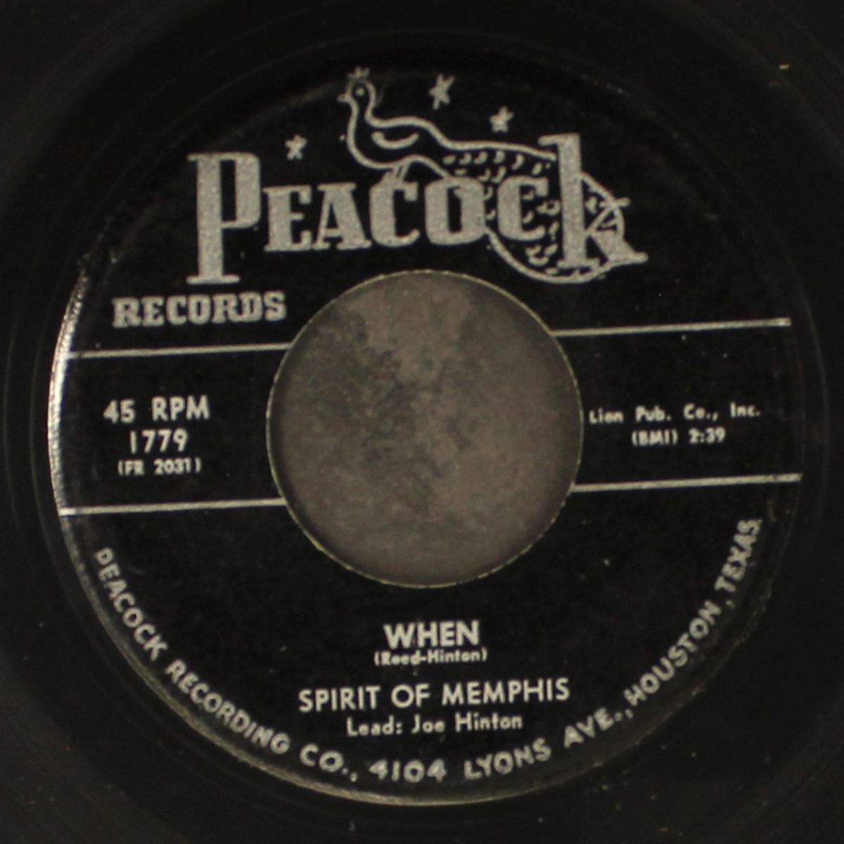 when / lost in sin by SPIRIT OF MEMPHIS
