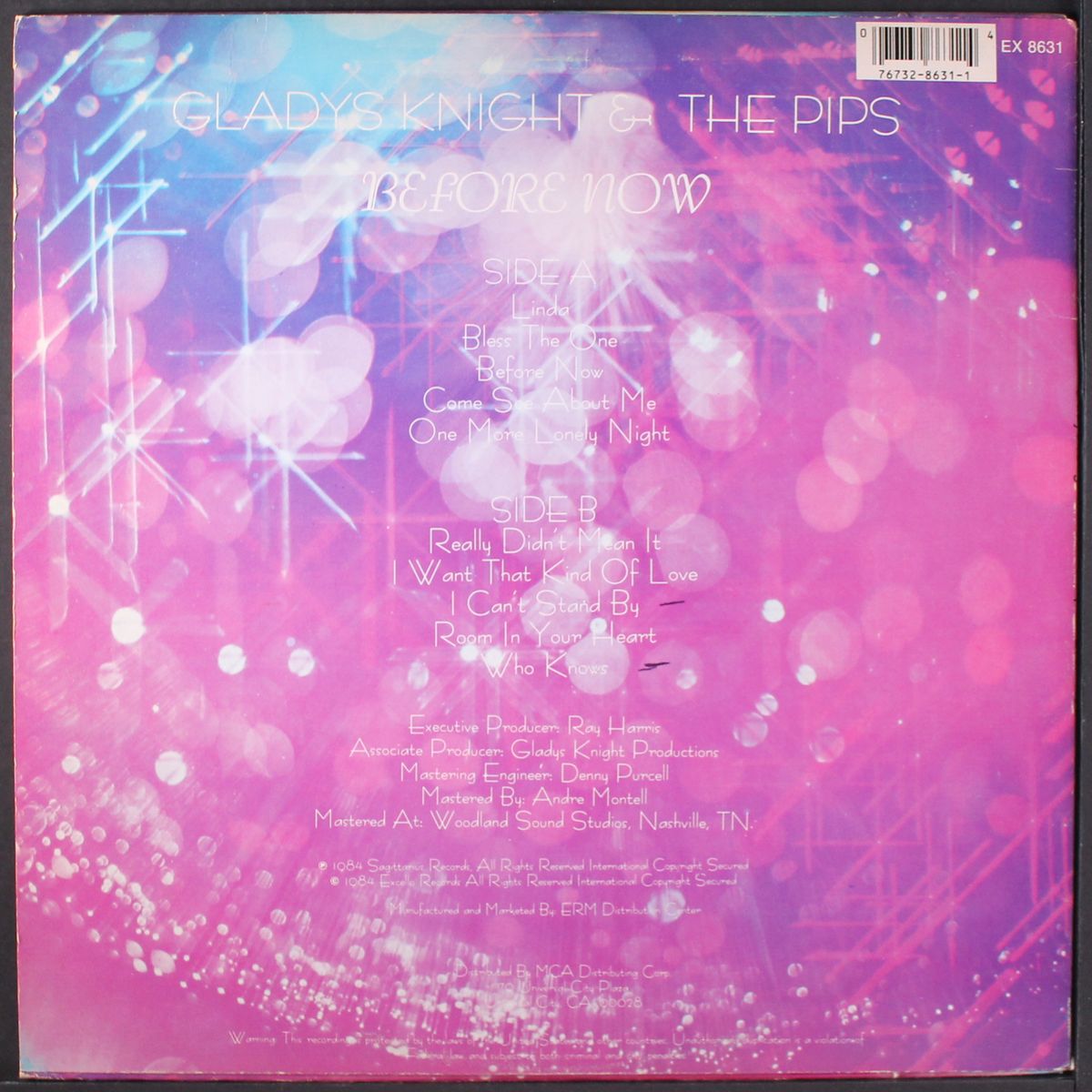 before now by GLADYS KNIGHT & PIPS