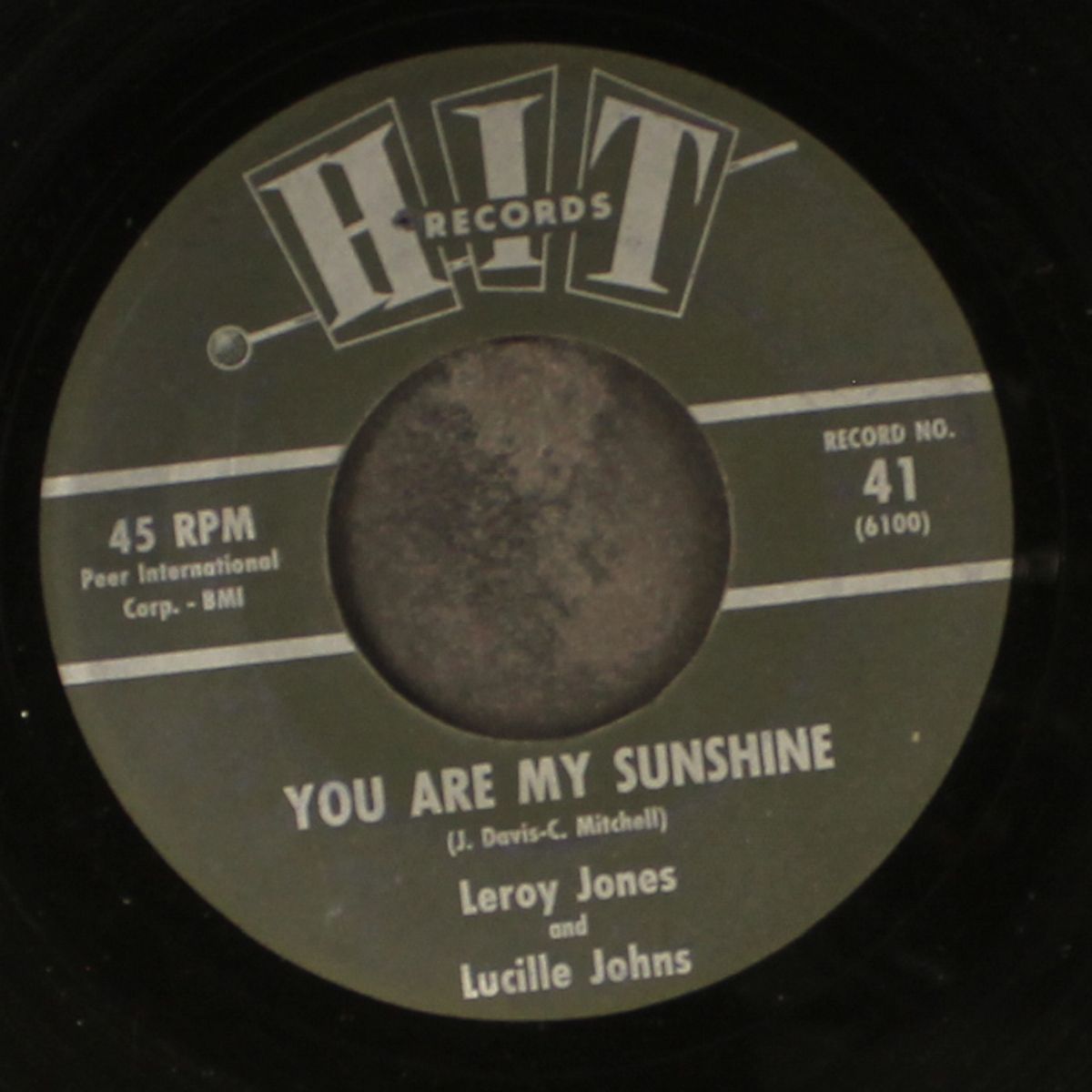 keep your hands off my baby / you are my sunshine by ALPHA ZOE / LEROY JONES