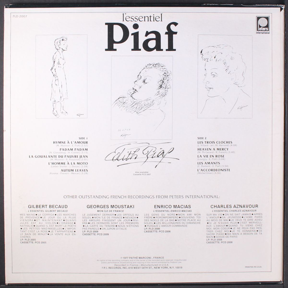 l'essential by EDITH PIAF