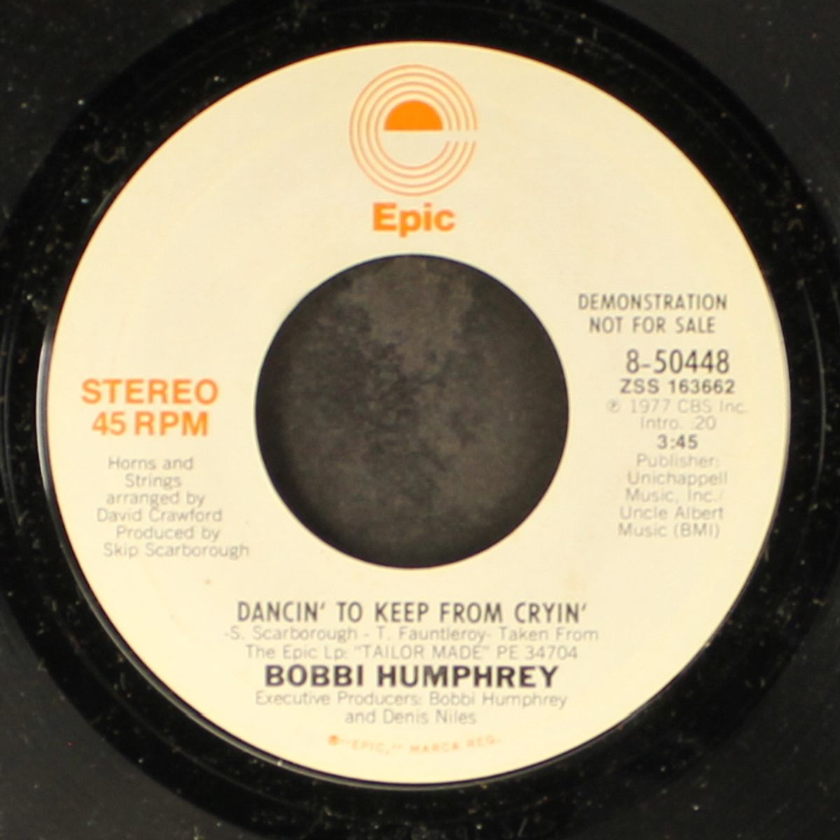 dancin' to keep from cryin' / mono by BOBBI HUMPHREY