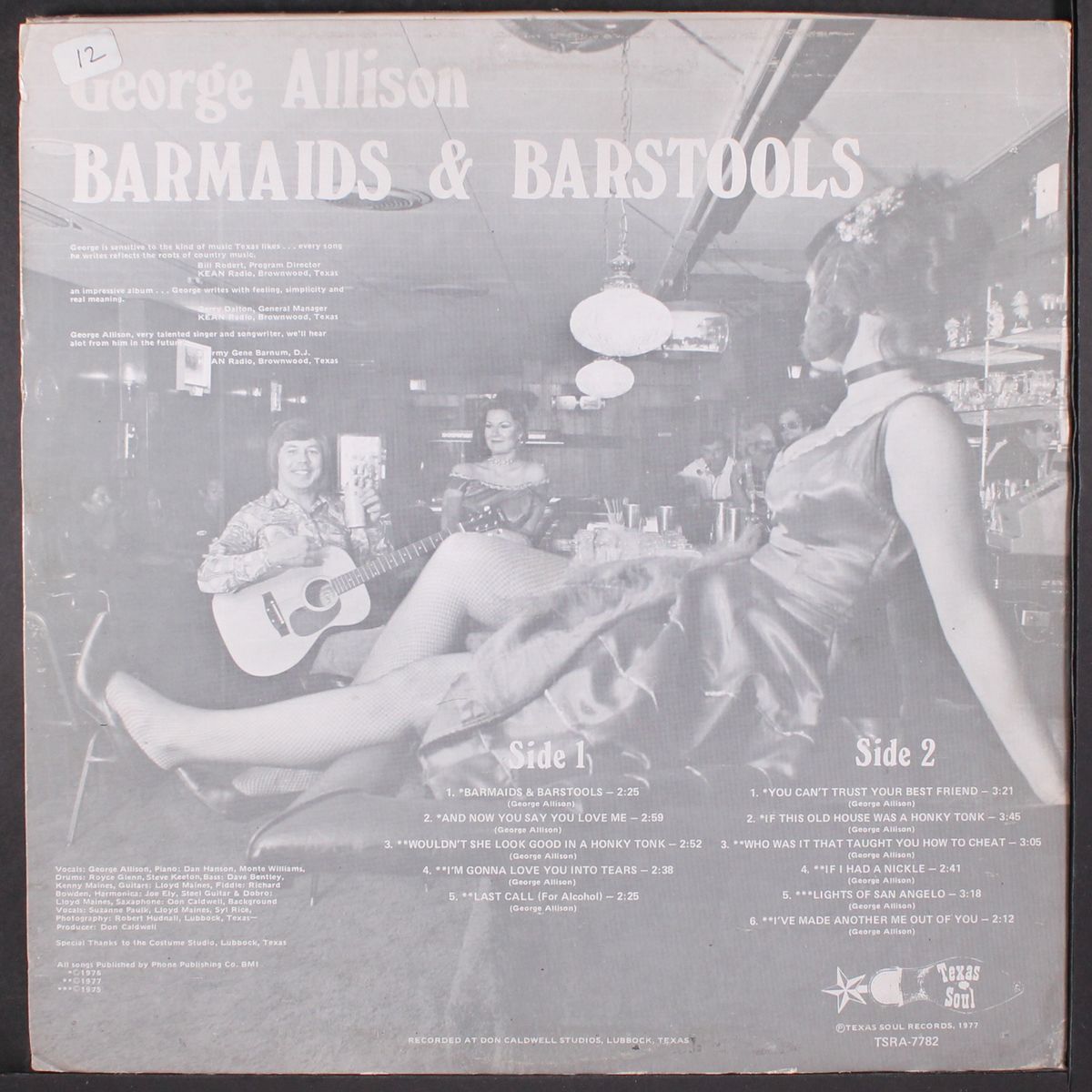 barmaids & barstools by GEORGE ALLISON