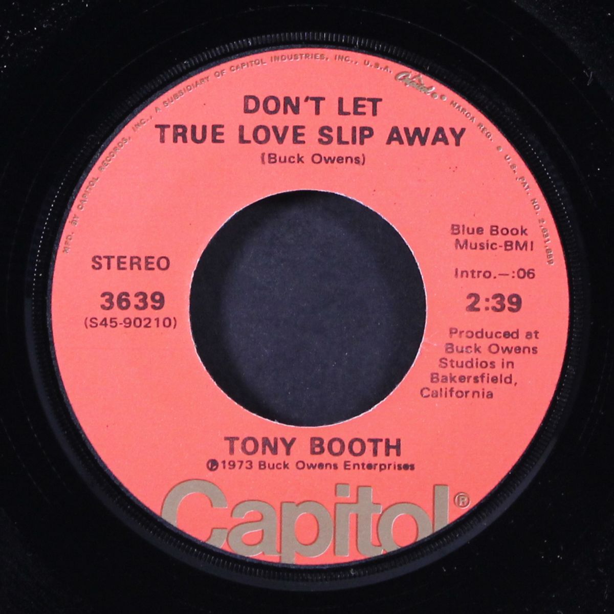 old faithful / don't let true love slip away by TONY BOOTH